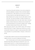 Assignment   3 - 1  .docx (1)    Assignment #3  INTL440  Tensions between China and the United States is a tale as old as time, dating back to   1949 with the establishment of communism in China, now the People s Republic of China (PRC) (CFR, n.d.). While