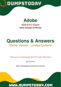 Easiest Method Ever to pass your Adobe AD0-E312 Exam in First Attempt