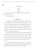 ISSC660  Wk8.docx    ISSC660  Week 8 Assignment  ISSC660  Abstract  The purpose of this paper is to provide a brief reflection of the course ISSC660, as it was instructed by Doctor Ayyash.  Keywords: course, reflection  Course Reflection  This course has 