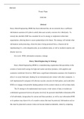 ISSC660  ProjectPaper.docx  ISSC660  Project Paper  ISSC660  Abstract  Heavy Metal Engineering (HME) has been informed they do not currently have a sufficient information assurance (IA) plan to satisfy data asset security concerns for a third party. To re