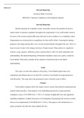 Internal Reporting.docx  HIMA620  Internal Reporting  American Public University  HIMA620: Corporate Compliance in the Healthcare Industry  Internal Reporting  Internal reporting for compliance issues can greatly increase the potential for process improve