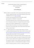 SSGS300  WK3  ASSIGNMENT.odt    SSGS300  Correctional Officer Retention: Resiliency Training & Programs to  Reduce Occupational Burnout SSGS300/D004  Annotated Bibliography  Britton, L. R. (2016). Correctional officers, burnout, and professional quality o