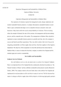 Weeks  3  and  4  Assignment  2.docx    SCMG 503  Operations Management and Sustainability at Oakhurst Dairy  American Military University SCMG 503  Operations Management and Sustainability at Oakhurst Dairy  The expansion of a business requires the manag