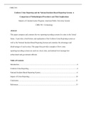 Week  5  Paper.docx  CMRJ 501  Uniform Crime Reporting and the National Incident-Based Reporting System: A Comparison of Methodological Procedures and Their Implications   Masters of Criminal Justice Program, American Public University System  CMRJ 501: C