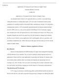 Week  2  Assignment  1.docx  SCMG 501  Applications of Unmanned Aerial Vehicles in Supply Chains  American Military University SCMG 501  Applications of Unmanned Aerial Vehicles in Supply Chains  An unmanned aerial vehicle (UAV) generally known as a drone