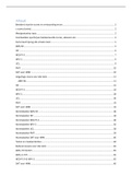 Volledige Samenvatting Testgebruik 1 Jaar 1 Blok 3 Hanzehogeschool