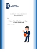 Relación laboral, Contratos de trabajo y Condiciones Laborales