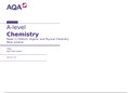 A level chemistry (AQAASCHEMISTRYPAPER22020ORGANICANDPHYSICAL)