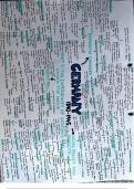 GCSE AQA History Germany 1890-1945 mindmap (Part 3 - the experiences of Germans under the Nazis)