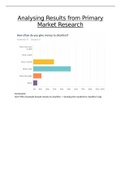 Primary and secondary market research analysis for the charity sector