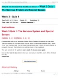 HPR205 The Human Body Health and Disease > Week 3 Quiz 1: The Nervous System and Special Senses