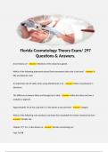 Cosmetology State Board Florida Study Guide Package. 