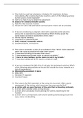 Chapter 1. Nursing Today MULTIPLE CHOICE 1. Contemporary nursing practice is based on knowledge generated through nursing theories. Florence Nightingales theory introduced the concept that nursing care focuses on: ANS: 3 Florence Nightingale believed the 