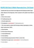 NURS 309 Quiz 7 Respiratory 1 Questions With Complete Solutions.pdf 100% correct