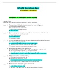 NR 601 Question Bank (Test Bank) / NR601 Question Bank (Test Bank)(300 Questions & Answers) (NEWEST, 2021) : Chamberlain College of Nursing(Download to score A) 