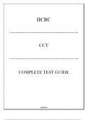 IICRC - CCT - Complete Test Guide 2024.