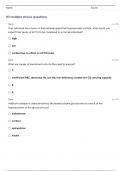 BIO 139 Final Exam Study Guide Questions & Answers Verified 100% Correct!!