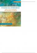 SOLUTION MANUAL FOR FINANCIAL STATEMENT ANALYSIS 11TH EDITION BY KR SURAMANYAM