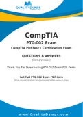 CompTIA PT0-002 Dumps - Prepare Yourself For PT0-002 Exam