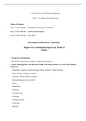 Portfoliofinalpaper.docx     The True Cost of Private Stadiums  ENGL 110: Making Writing Relevant  Table of Contents  Item 1 of the Portfolio   “ Description of Discourse Community  Item 2 of the Portfolio   “ Annotated Bibliography  Item 3 of the Portfol