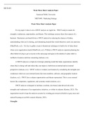 MKTG401 Week 3 Short Analysis Paper.docx   MKTG401  Week Three Short Analysis Paper  American Public University MKTG401: Marketing Strategy   Week Three Short Analysis Paper  For my paper I chose to do a SWOT analysis on Apple Inc.  SWOT analysis stands f