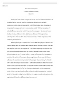 Unit  II  Case  Study    1  .pdf   BBA 2551  Intercultural Management  Columbia Southern University  BBA 2551  Deresky (2017) tells us that managers can not only be aware of cultural variables in the  workplace but they must also learn how to appreciate c