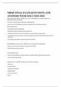 NR605 FINAL EXAM QUESTIONS AND ANSWERS WITH SOLUTIONS 2024