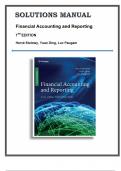 Solutions Manual For Financial Accounting and Reporting, 7th Edition, Stolowy, Ding, Paugam, 9781473791336