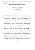 Sleep  deprivation 1.edited.docx   EH 1020  Sleep deprivation is the cause of cognitive impairments.  Columbia Southern University English Composition II (EH 1020)   Abstract  Scientists and researchers continue to carry out further studies to establish w