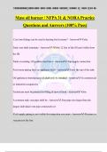 Mass Oil Burner Exam Bundle Pack:::Questions and Answers | 100% Correct