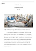 Unit  V  Project.docx   SOC 1010  COVID -19 Photo Project  Columbia Southern University  SOC 1010  Image 1: Many very sick COVID-19 patients, like some in this Brazilian intensive care unit, have obesity. (Gustavo, 2020).  As many people know, COVID-19 hi