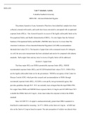 Week  V  Scholarly  Activity.docx   MOS 6301  Unit V Scholarly Activity  Columbia Southern University  MOS 6301- Advanced Industrial Hygiene  The primary hazards at Acme Automotive Plant have been identified, samples have been collected, returned with res