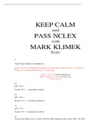 KEEP CALM and PASS NCLEX with MARK KLIMEK Review| NURSING 101