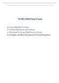 NURS-6560N Final Exam (2 Versions, 200 Q & A, 2020/2021) / NURS 6560 Final Exam / NURS6560 Final Exam / NURS 6560N Final Exam |Correct Q & A, Best Document for Walden Exam|