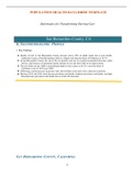 WGU D029 - Population Health Data Brief Template -San Bernardino County, CA