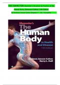 Test Bank For Memmler's The Human Body in Health and Disease 14th Edition||ISBN NO:10,||ISBN NO:13,978-||All Completed Chapters||A+ Guide.