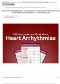 Relias Advanced Dysrhythmia Assessment A and B Exam EKG Interpretation and Heart Arrhythmias Comprehensive Exam Study Guide 