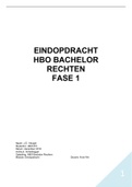 eindopdracht Fase 1