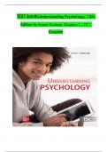 TEST BANK For Understanding Psychology, 15th Edition By Robert Feldman, Verified Chapters 1 - 17, Complete Newest Version