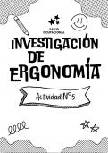 Investigación corta sobre ergonomía 