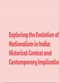 Nationalism in india 