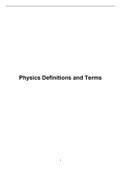 Grade 12 Complete Physics Summary
