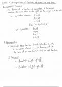 decompositions of functions even and odd parts