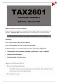 TAX2601 Assignment 3 (Semester 2) 2024 - Due 2 September 2024