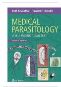 TEST BANK - Medical Parasitology: A Self-Instructional Text, 7th Edition by Leventhal