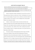 FNP NR 511 - SNAPPS WRITTEN ASSIGNMENT TEMPLATE.