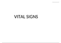 Vital Signs