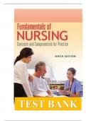 Test Bank - Fundamentals of Nursing Concepts and Competencies for Practice ,9th Edition by Ruth F Craven , Constance Hirnle , Christine Henshaw | Chapter 3 - 4 | 