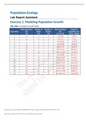 Lab 12 Population Ecology Lab