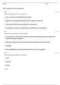 Ohio State Board of Cosmetology Written Test (Paul Mitchell Practice Exams) Questions & Answers!!